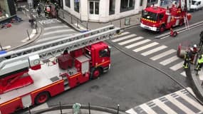 Incendie en plein Paris - Témoins BFMTV