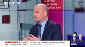 Jean-Michel Blanquer: "Nous voulons éviter un nouvel épisode de confinement (...) Il est normal de mettre la pression sur les non-vaccinés"