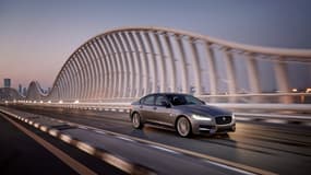 Image d'illustration - La XF avait été lancée en 2008 par Jaguar, c'est un exemplaire de cette berline qu'un conducteur s'est vu retirer après avoir dépassé les 200km/h sur une route limitée à 110.