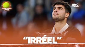 Roland-Garros : "À certains moments, c'était irréel" reconnaît Alcaraz