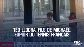 Téo Llodra, fils de Michaël, espoir du tennis Français