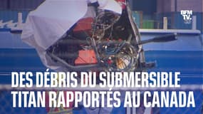 Des débris du submersible Titan rapportés au Canada