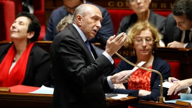 Gérard Collomb à l'Assemblée nationale.