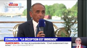 Pour Éric Zemmour, la raison de son échec à la présidentielle, "c'est Poutine"
