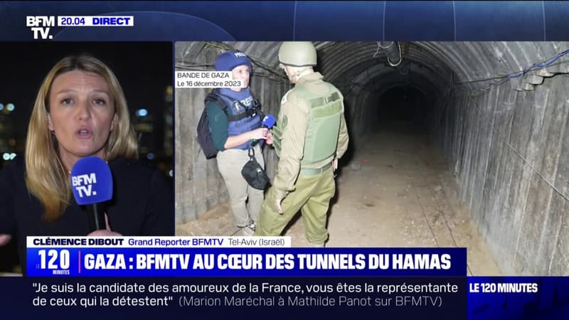Gaza: les journalistes de BFMTV au coeur des tunnels du Hamas