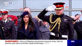 Harry et Meghan annoncent renoncer à leur rôle de premier plan dans la famille royale britannique