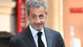 L'ancien président Nicolas Sarkozy arrive au tribunal de Paris, le 17 mai 2023