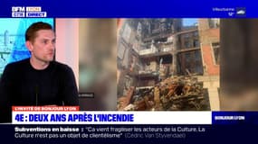 Lyon: le témoignage de Colin Arnaud, "rescapé" de l'incendie de la montée Bonafous