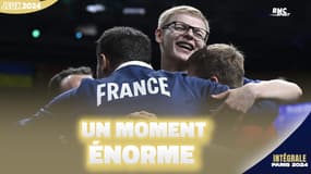  JO 2024  / Tennis de table (par équipes) : "Un moment énorme" savoure F. Lebrun après le bronze 