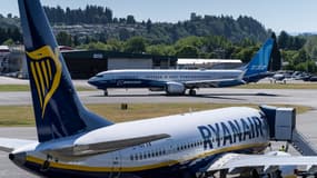 Ryanair fait voler plusieurs appareils de la gamme 737 Max de Boeing.
