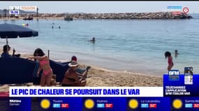 Le pic de chaleur se poursuit dans le Var 