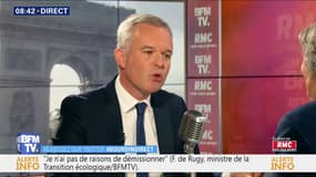 François de Rugy déclare avoir le soutien d'Emmanuel Macron et d'Édouard Philippe