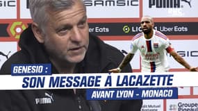 Rennes : Le message de Genesio à Lacazette avant Lyon - Monaco