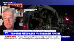 Wagner: "Vladimir Poutine a joué avec le feu avec ces sociétés militaires privées", pour l'écrivain et grand reporter Olivier Weber