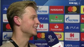 Frenkie De Jong : "C'était plus difficile à Madrid"