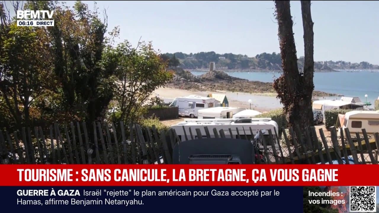 "On respire": épargnée par la canicule et les incendies, la Bretagne est la nouvelle destination prisée des vacanciers