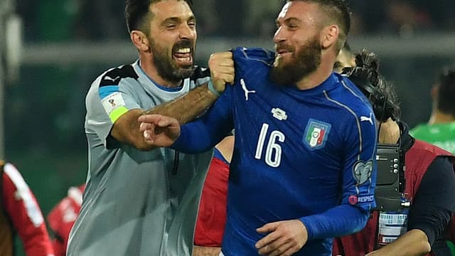 Gianluigi Buffon et Daniel De Rossi 