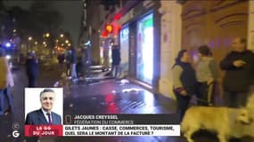 #Giletsjaunes - "Des commerçants en viennent à se poser des questions sur leur avenir !" @JacquesCreyssel , Fédération du commerce #GGRMC