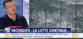 Incendies dans les Bouches-du-Rhône: "Il y a une énorme mobilisation de l'ensemble des sapeurs-pompiers de France", le colonel Stéphane Millot