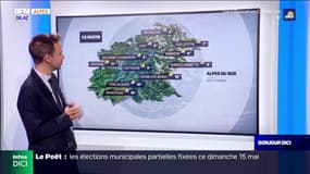 Météo Alpes du Sud: du soleil et quelques nuages dans l'après-midi