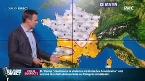 METEO  ▶▶ Une perturbation va arroser tout le pays ce week-end, alors que 59 départements font encore l'objet de restriction d'eau en ce moment.
