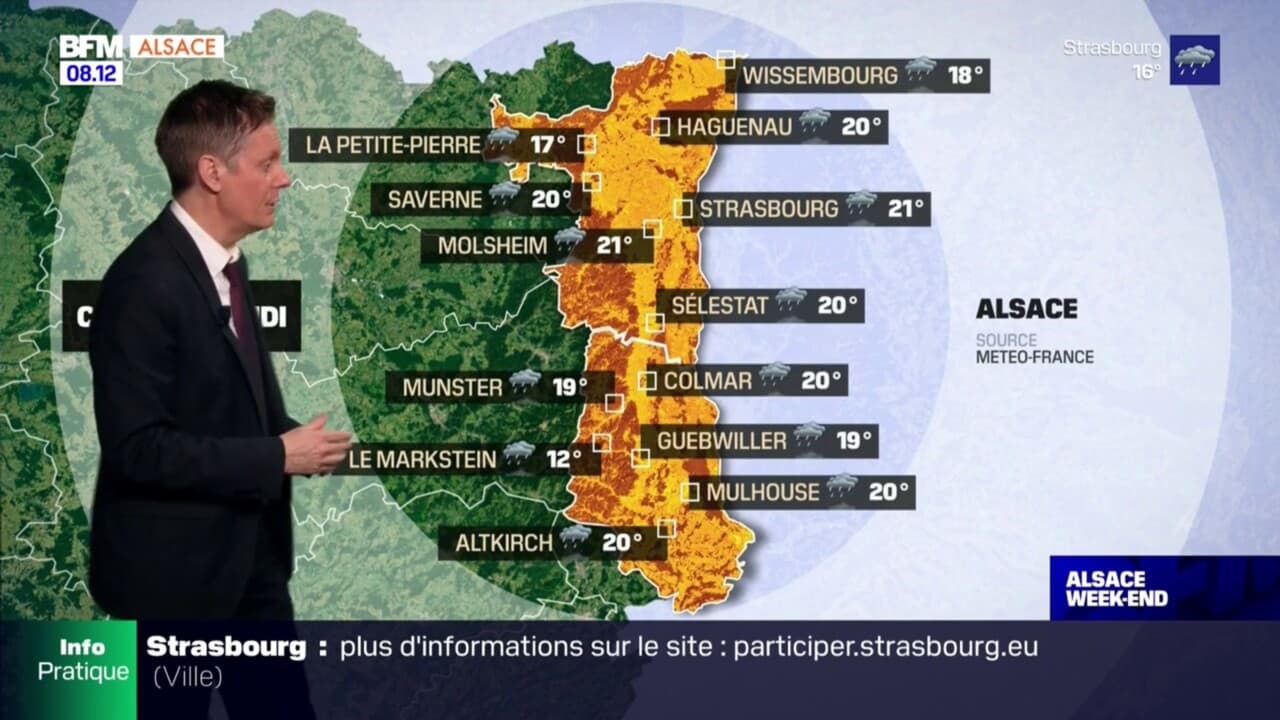 Programme Tv Du Samedi 4 Juin 2022 Météo Alsace: pluies et températures douces au programme de ce samedi
