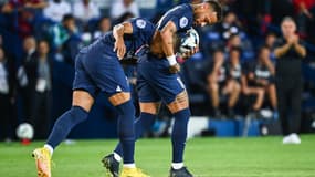 Neymar et Mbappé.
