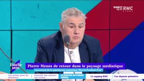"Je pense qu'on est dans un monde de dingue où on est constamment surveillé." Pierre Ménès sur sa relation vis-à-vis de la société actuelle. 