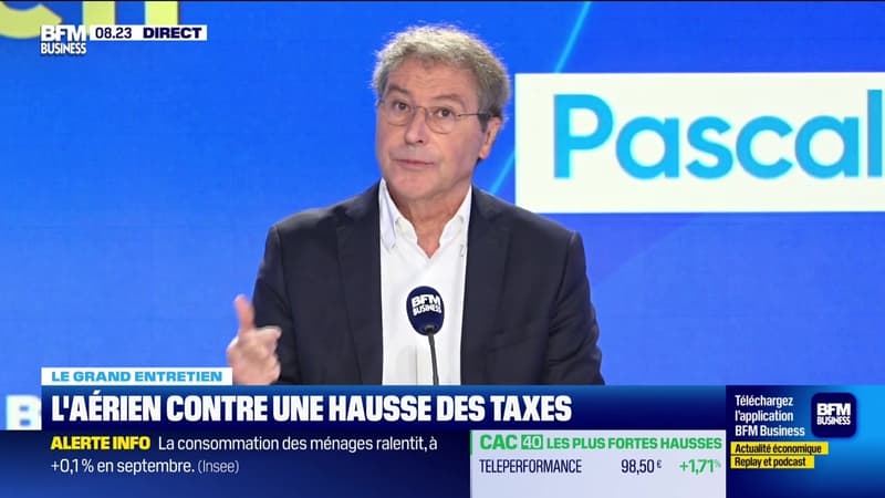 Le Grand entretien : L'aérien contre une hausse des taxes - 30/10