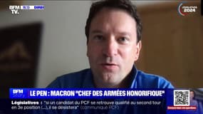 "Les compétences dans ce domaine sont conjointes, partagées", détaille Jean-Philippe Derosier, constitutionnaliste, à propos du rôle du chef des armées
