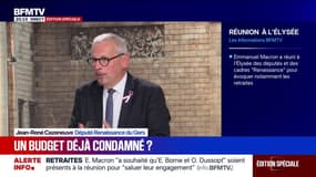 Retraites: "Si on n'a pas cette réforme, on ne pourra pas sauver notre système par répartition", insiste Jean-René Cazeneuve, député Renaissance du Gers