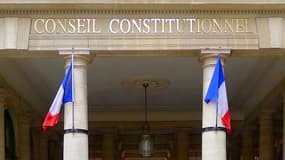 L'entrée du Conseil constitutionnel, à Paris.