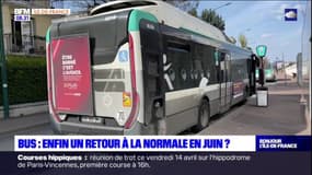 Trafic des bus en Ile-de-France: un retour à la normale en juin?