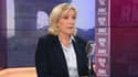 Marine Le Pen sur BFMTV-RMC le 12 janvier.