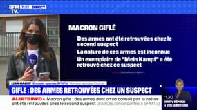 Macron giflé: des armes et un exemplaire de "Mein Kampf" retrouvés chez le second suspect