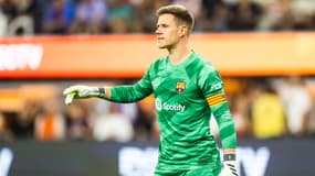 Marc-Andre TER STEGEN le 26 juillet 2023 lors de Arsenal-Barça