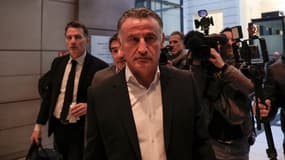 Christophe Galtier au tribunal correctionnel de Nice, le 15 décembre 2023