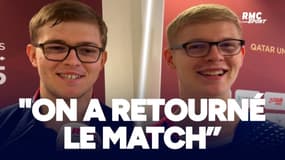 Tennis de table : "On a retourné le match", les Lebrun heureux de s'en sortir en double