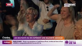 Législatives : Les militants du RN espèrent une majorité absolue