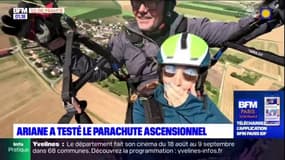 Ariane a testé un vol en parapente en IDF !