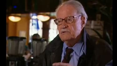 Maurice Nadeau, lors d'une interview en 2012.