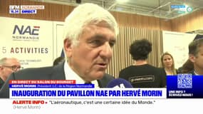 Salon du Bourget: le président de la région Normandie soutient le secteur aérien