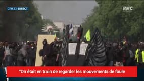 "J'ai eu peur pour ma vie": l'émotion de Karine, gardienne de l'école primaire vandalisée pendant la manifestation du 1er-Mai