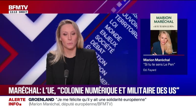 Pour Marion Maréchal (Identité-Libertés), "il faut s'inspirer de la méthode de Donald Trump"
