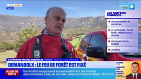 Incendie de Demandolx: le feux est fixé