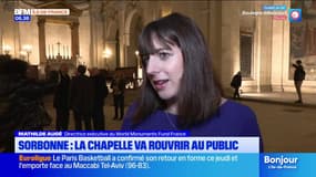 La Sorbonne prépare la réouverture de la chapelle mais aucune date n'est annoncée