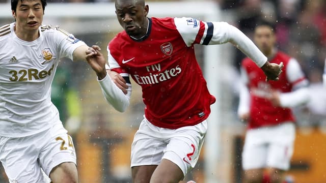 Abou Diaby sous le maillot d'Arsenal