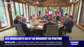 "On garde les vestes?": les dirigeants du G7 ironisent sur l'image virile de Poutine, absent du sommet