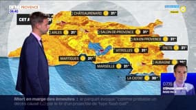 Météo Bouches-du-Rhône: un beau soleil et des rafales de vent parfois importantes, 31°C à Marseille et à Arles