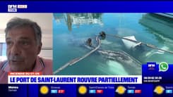 “Il y a encore des épaves” : Bernard Leporati, président du Yacht Club International, justifie la réouverture partielle du port de Saint-Laurent-du-Var 